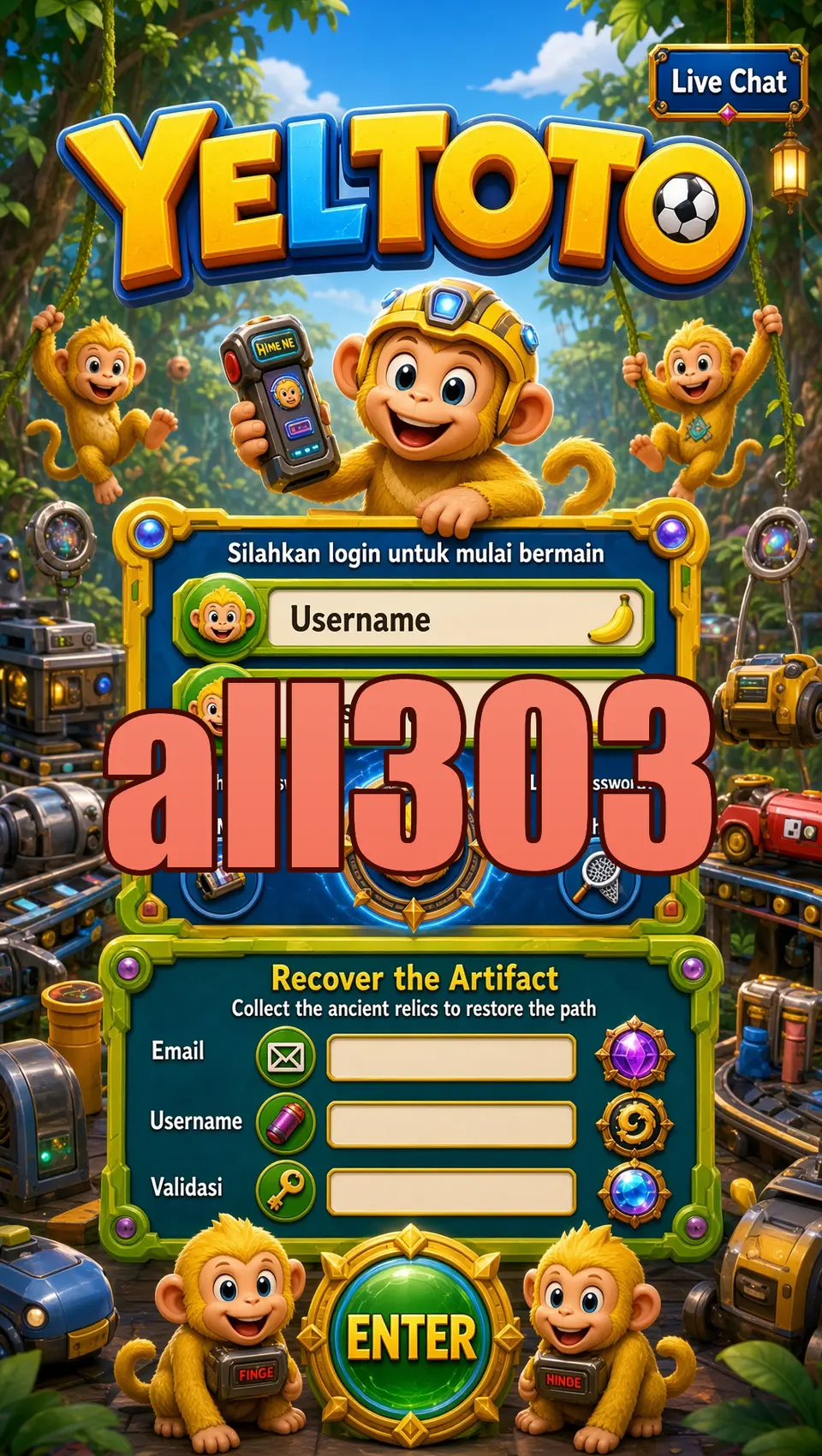 all303 Masuk